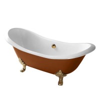 China cheap price enamel cast iron bathtub